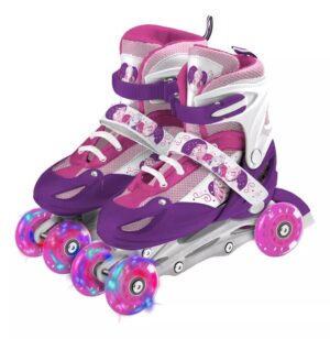 ROLLERS PRINCESAS 3 EN 1 RUEDAS INTERCAMBIABLES Y LUCES VR1 12227 TALLE S - Imagen 7