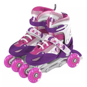 ROLLERS PRINCESAS 3 EN 1 RUEDAS INTERCAMBIABLES Y LUCES VR1 12227 TALLE S - Imagen 10