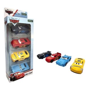 SET X 4 AUTITOS DIE CAST METAL CARS DISNEY COD 2808