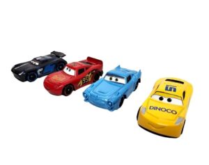 SET X 4 AUTITOS DIE CAST METAL CARS DISNEY COD 2808 - Imagen 4