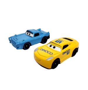 SET X 4 AUTITOS DIE CAST METAL CARS DISNEY COD 2808 - Imagen 2