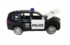 CAMIONETA POLICIA CITY SERIES CON LUZ Y SONIDO COD IKAUT0007 - Imagen 4