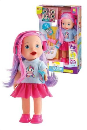 MUÑECA DIVERTOYS CON AURICULARES Y ACCESORIOS COD IKDIV088