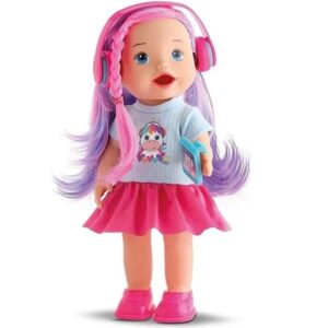 MUÑECA DIVERTOYS CON AURICULARES Y ACCESORIOS COD IKDIV088 - Imagen 4