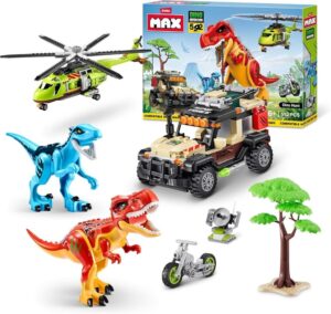 PLAYSET GRANDE MAX DINO AVENTURE 592 PIEZAS COD 7455 - 83156