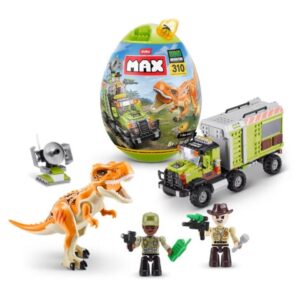 PLAYSET HUEVO GRANDE MAX DINO AVENTURE 310 PZAS COD 7454 - 83155