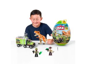 PLAYSET HUEVO GRANDE MAX DINO AVENTURE 310 PZAS COD 7454 - 83155 - Imagen 5