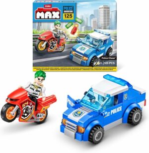 PLAYSET MAX POLICE ADVENTURE 125 PZAS COD 7456 - 83164