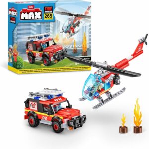 PLAYSET MAX FIRE ADVENTURE 265 PZAS COD 7457 - 83166