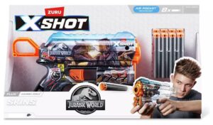 PISTOLA X-SHOT FLUX SKINS SERIES JURASSIC WORLD COD 7579 - 36755