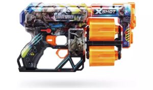 PISTOLA X-SHOT DREAD SKINS SERIES JURASSIC WORLD COD 7578 - 36754 - Imagen 4