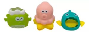 JUEGO PARA BAÑO BEBE TUBERIAS DIVERTIDAS EL DUEDE AZUL COD 7930 - Imagen 2