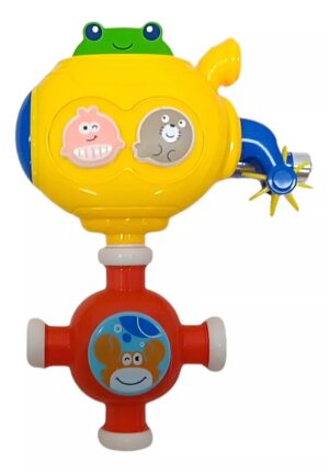 JUEGO PARA BAÑO BEBE TUBERIAS DIVERTIDAS EL DUEDE AZUL COD 7930 - Imagen 3