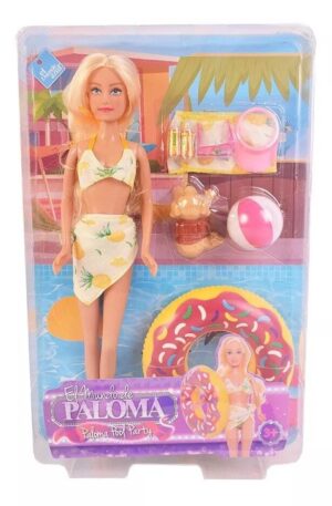 MUÑECA PALOMA POOL PARTY EL DUENDE AZUL COD 7739