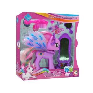 EL DUENDE AZUL DULCE PONY UNICORNIO LUZ Y SONIDO COD 6196