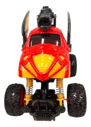 CAMIONETA MONSTER 4X4 CARROCERIA METALICA VR2 7800 ROJO - Imagen 3