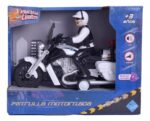 MOTO PATRULLERO POLICIA CON LUZ Y SONIDO COD 7884