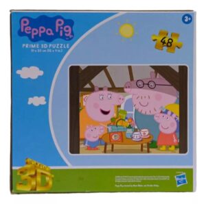 PUZZLE PRIME 3D 48 PIEZAS PEPPA PIG Y SU FAMILIA COD P15056 - Imagen 2