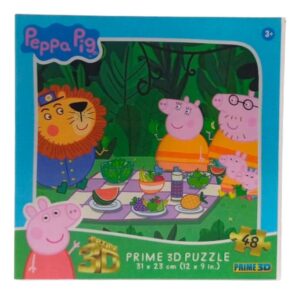 PUZZLE PRIME 3D 48 PIEZAS PEPPA PIG DIA DE PICNIC COD P15057