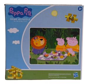 PUZZLE PRIME 3D 48 PIEZAS PEPPA PIG DIA DE PICNIC COD P15057 - Imagen 3