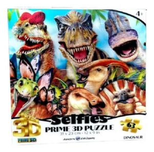 PUZZLE ROMPECABEZAS 3D DINO SELFIE X 63 PZS COD P13948