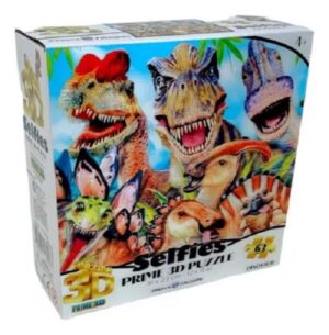 PUZZLE ROMPECABEZAS 3D DINO SELFIE X 63 PZS COD P13948 - Imagen 2