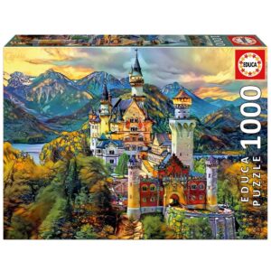 PUZZLE EDUCA X 1000 PIEZAS CASTILLO NEUSCHWANSTEIN COD 19933