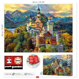 PUZZLE EDUCA X 1000 PIEZAS CASTILLO NEUSCHWANSTEIN COD 19933 - Imagen 4