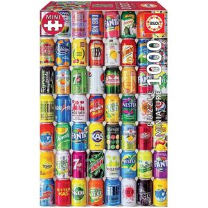 PUZZLE EDUCA X 1000 PIEZAS MINIATURA LATAS 2 COD 19035