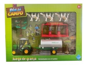 PLAYSET JUEGO DE GRANJA ACTIVIDADES EN EL TAMBO VR1 7023 MODELO A