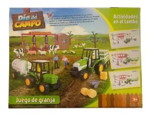 PLAYSET JUEGO DE GRANJA ACTIVIDADES EN EL TAMBO VR1 7023 MODELO A - Imagen 2