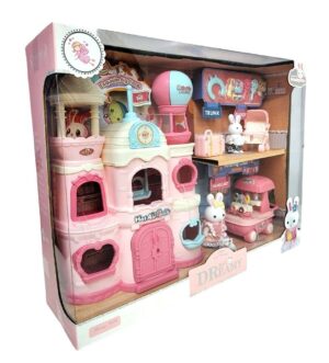 PLAYSET CONEJITO CASTILLO CON ACCS Y MUÑECOS COD 6694 - Imagen 6