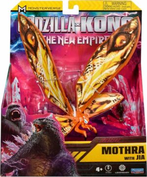 FIGURA 15 CM GODZILLA X KONG PELICULA CON ACCESORIO VR4 35200 MOTHRA