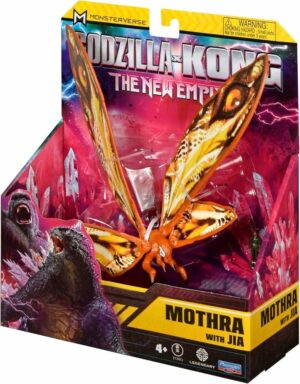 FIGURA 15 CM GODZILLA X KONG PELICULA CON ACCESORIO VR4 35200 MOTHRA - Imagen 3