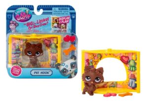 LITTLEST PET SHOP FIGURA CON ESCENARIO Y ACCS VR4 00590 NUMERO 60