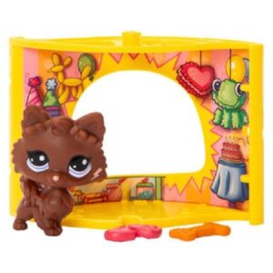 LITTLEST PET SHOP FIGURA CON ESCENARIO Y ACCS VR4 00590 NUMERO 60 - Imagen 3