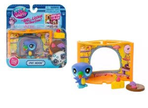 LITTLEST PET SHOP FIGURA CON ESCENARIO Y ACCS VR3 00590 NUMERO 31