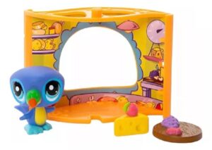 LITTLEST PET SHOP FIGURA CON ESCENARIO Y ACCS VR3 00590 NUMERO 31 - Imagen 4