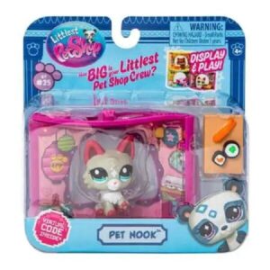 LITTLEST PET SHOP FIGURA CON ESCENARIO Y ACCS VR2 00590 NUMERO 25 - Imagen 5