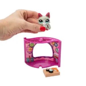 LITTLEST PET SHOP FIGURA CON ESCENARIO Y ACCS VR2 00590 NUMERO 25 - Imagen 3