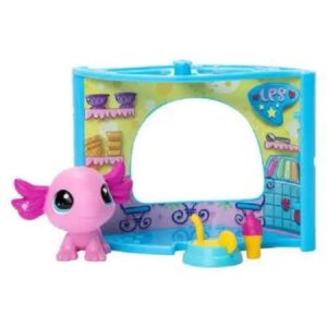 LITTLEST PET SHOP FIGURA CON ESCENARIO Y ACCS VR1 00590 NUMERO 21 - Imagen 4