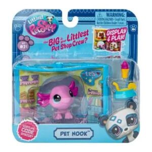 LITTLEST PET SHOP FIGURA CON ESCENARIO Y ACCS VR1 00590 NUMERO 21 - Imagen 5