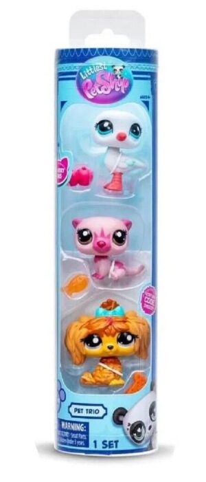 LITTLEST PET SHOP TUBO X 3 FIGURAS CON ACCESORIOS VR3 00621 SET 43-118-41 - Imagen 2