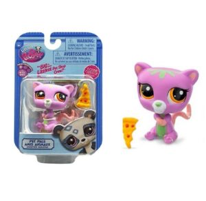 LITTLEST PET SHOP FIGURA CON ACCESORIO VR17 00520W2 NUMERO 86