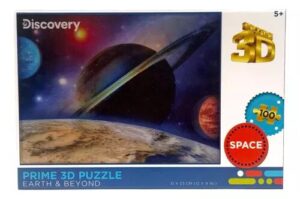 PUZZLE 3D VISTA A SATURNO X 100 PIEZAS COD P10565