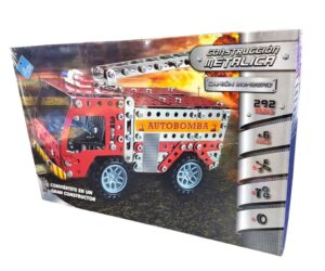 CONSTRUCCION METALICA EL DUENDE CAMION BOMBERO 292 PZ COD 7907 - Imagen 2