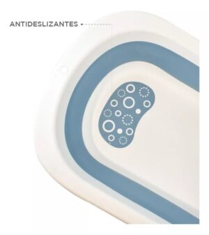 BAÑERA AZUL PLEGABLE CON TERMOMETRO OK BABY COD OKBB0360 - Imagen 4