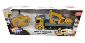 CAMION EXCAVADORA A RADIO CONTROL GO SPEED COD 55130