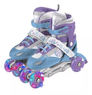 ROLLERS FROZEN  3 EN 1 RUEDAS INTERCAMBIABLES Y LUCES VR1 12222 TALLE S - Imagen 6