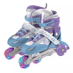 ROLLERS FROZEN  3 EN 1 RUEDAS INTERCAMBIABLES Y LUCES VR1 12222 TALLE S - Imagen 5